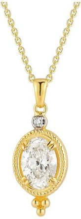 I.Reiss Company 14K 2.07 Ct. Tw. Lab-Grown Diamond Pendant Slide Necklace