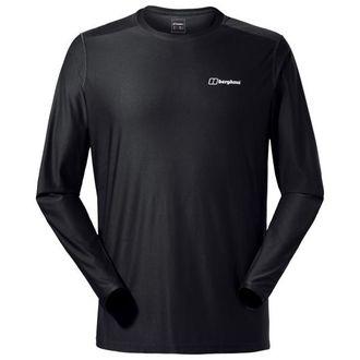 Berghaus 24/7 Tech Tee L/S Crew Funktionsshirt f&uuml;r Herren | schwarz