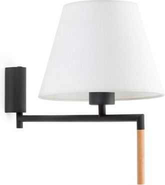 Faro Barcelona Ron Aplique de pared gris oscuro/blanca 64400-10