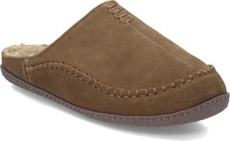 Clarks Mens, Baseball Stitch Clog Slipper SAGE Green 9 M