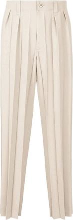Homme Plissé Issey Miyake Pantaloni plissé - Toni neutri