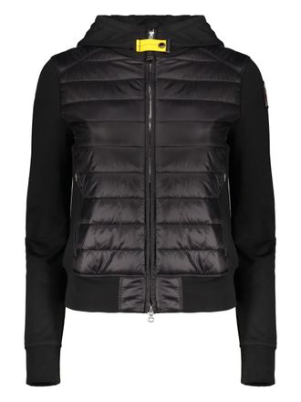 Parajumpers quilted zip-up jacket - Black