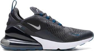 Nike Air Max 270 Anthracite/Industrial Blue sneakers - men - Rubber/Fabric/Fabric - 10.5 - Grey