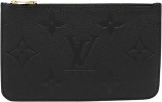 Louis Vuitton Pre-owned Clutches, female, Black, Size: ONE SIZE Pre-owned Vintage Canvas Clutch