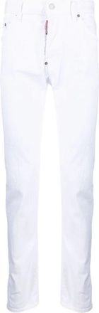 Dsquared2 Bull Cool Guy Slim Fit Jeans - Heren - Slim Fit Jeans - Wit - M - Katoen - Jeans