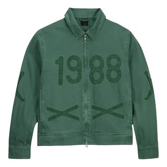 Nike Jordan Air Jordan x Nina Chanel Abney Canvas Jacket Green FZ7528-398