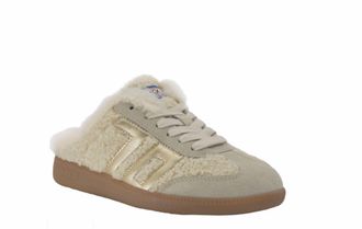 Back70 Womens Easter Fl Sneaker In Butter Gold