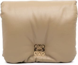 Loewe Pre-owned Loewe Shiny Lambskin Goya Puffer Chain Bag Ladies DEE7HW9BGUNW0WL4