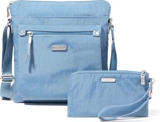 Baggallini Go Bagg Crossbody Bag with RFID Wristlet