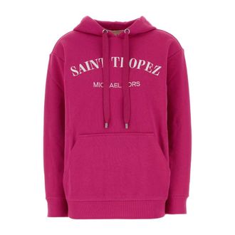 Michael Kors Katoenen sweatshirt - Dames - Hoodies - Roze - XS - Katoen - Hoodies & sweatvesten