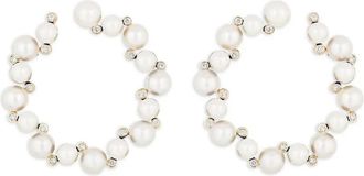 Mason and Books Scattered Love hoop earrings - Gold