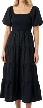 Staccato Listen To The Words Dress In Black
