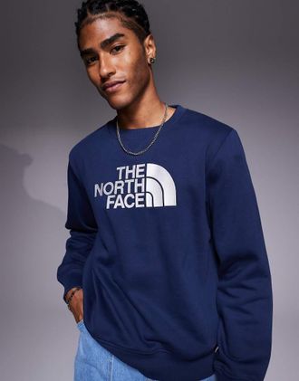 The North Face Drew Peak - Felpa blu navy vetta
