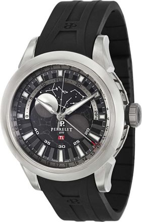 Perrelet Moonphase Automatic Black Dial Mens Watch A5000/2
