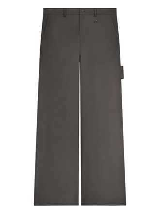 Courrèges belt-loops trousers - Grijs