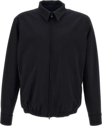 Herno Giacca leggera - Heren - Zomerjassen - Blauw - XL - Jassen