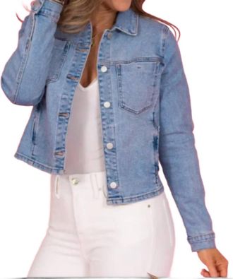 Just USA Denim Jacket In Blue