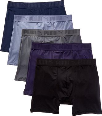 Puma Puma Set Of 5 Performance Boxer Brief