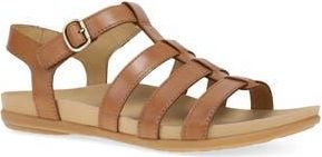 Dansko Janice Ankle Strap Sandal in Tan Calf at Nordstrom Rack, Size 10.5-11Us / 41Eu