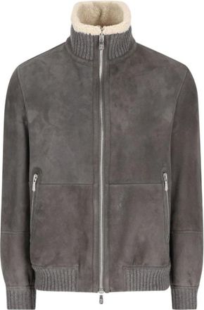 Brunello Cucinelli Hombre, Chaquetas, Gris, Talla: L
