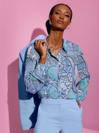 Création L Langarmbluse