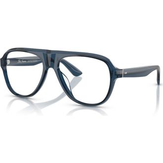 Oliver Peoples 54mm Pilot optical glasses in Blue at Nordstrom
