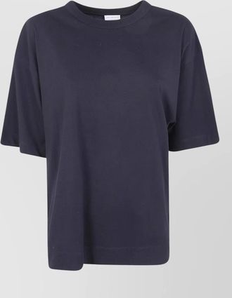 Dries Van Noten hegels crew neck short sleeve top