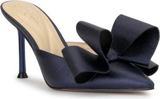 Jessica Simpson Valrin Pointed Toe Mule in Indigo at Nordstrom, Size 6.5