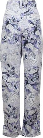 Baum Und Pferdgarten Pantaloni con stampa geometrica - Viola