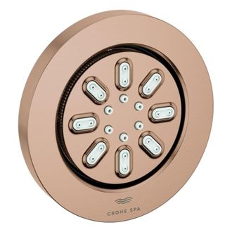 GROHE Ducha Lateral 26801 Rainshower Aqua Forma Redonda Warm Sunset Cepillado, 26801dl0