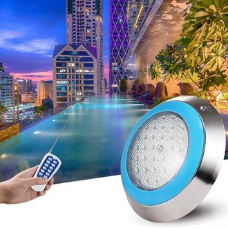 OEM Iluminaci&oacute;n Subacu&aacute;tica Para Piscinas, Luz Led Impermeable Con Control Remoto Rf, Luz Subacu&aacute;tica De 12 V Y 45 W, Luces Led Rgb Con Control Remoto