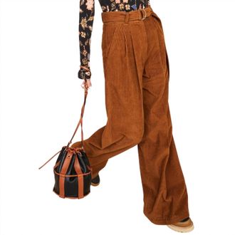 Ulla Johnson Womens Nico Pant In Umber
