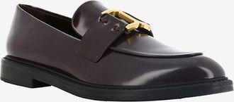 Chloé Mokassins aus gebürstetem Leder Marcie