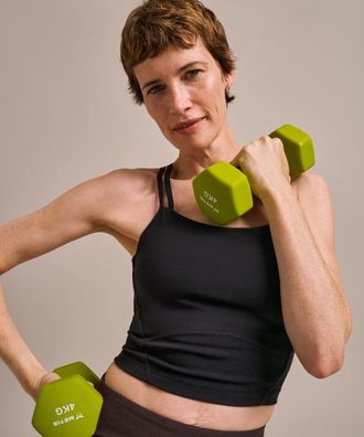 BAM Mallea Cross Back Crop Top - 16