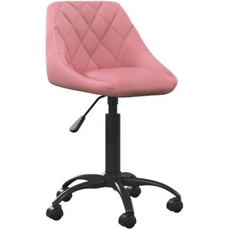 vidaXL Silla De Comedor Terciopelo Rosa Vidaxl