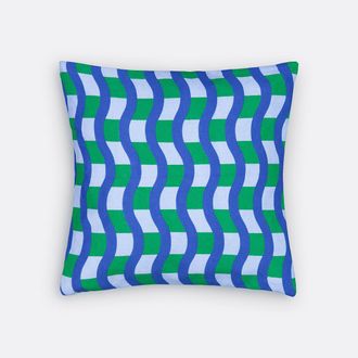 La Redoute Interieurs Set van 2 kussenhoezen 40 x 40 cm katoen, Lia