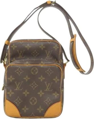 Louis Vuitton Pre-owned Cross Body Bags, female, Brown, Size: ONE SIZE Pre-owned Vintage Monogram Shoulder Bag