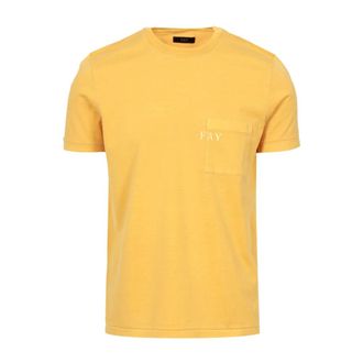 Fay Hombre, Camisetas, Amarillo, Talla: 2XL