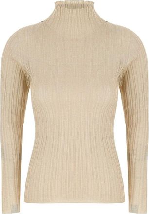 Fabiana Filippi Mujer, Jerseys, Beige, Talla: S