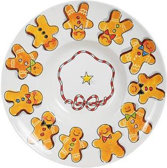 Blond Amsterdam kerst pastabord (24 cm)