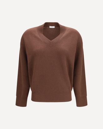 Brunello Cucinelli V-neck Sweater Female L