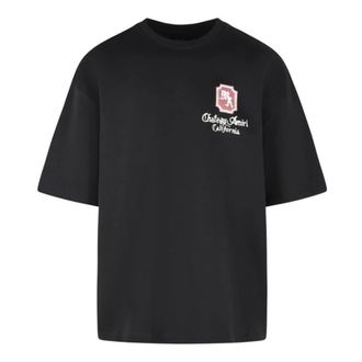 Amiri T-Shirts, male, Black, Size: XL T-shirt with logo