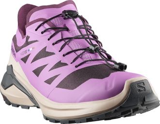 Salomon Trailrunningschuh SALOMON XA META MADE IN FRANCE, Damen, Gr. 38,5, winter bloom, iris orchid, asphalt, Synthetik, Textil, Schuhe Trailrunningschuh