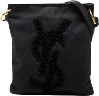 Saint Laurent Pre-owned Kahala Cross Body Bag - Dames - Vintage Schoudertas - Zwart - ONE Size - Leer - Vintage
