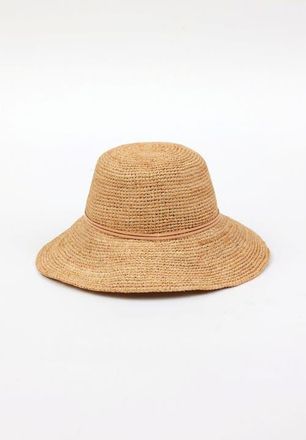 Hat Attack Betty Crochet Bucket in Natural at Nordstrom