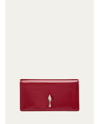 Christian Louboutin Bettina Patent Leather Clutch Bag
