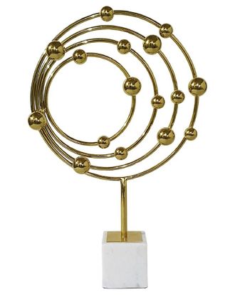 A&B Home Discontinued A&B Home Galaxy Marble Base Accent Statuary