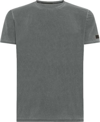 Roberto Ricci Design Techno Wash Piqu&eacute; T-Shirt - Heren - T-shirts - Grijs - 2XL - Tops