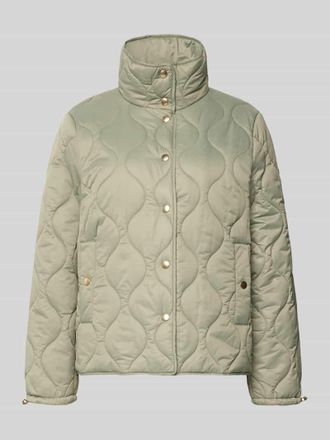 Christian Berg Regular Fit Steppjacke mit gef&uuml;ttertem Stehkragen in Schilf, Gr&ouml;&szlig;e 36