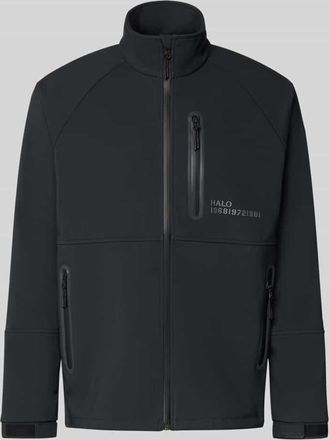 Halo Softshell-Jacke mit Rei&szlig;verschlusstaschen Modell ELITE in Black, Gr&ouml;&szlig;e XXL